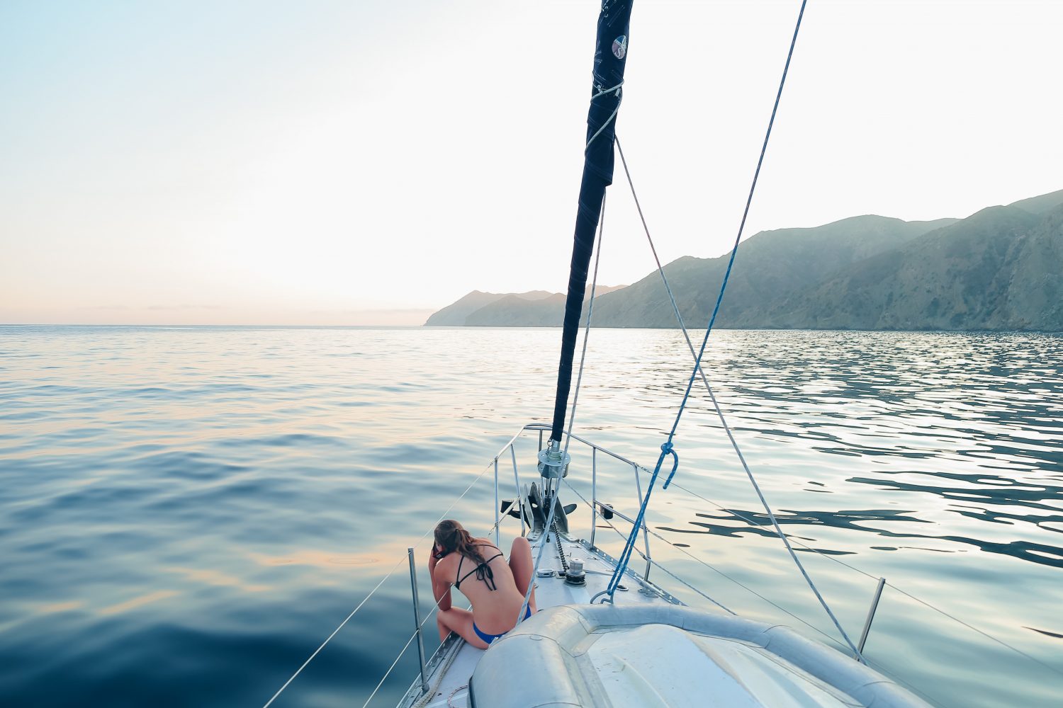 yacht charter girl lady